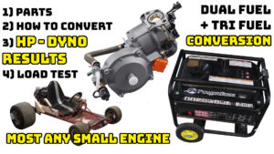 Read more about the article Dual fuel / Tri fuel carburetor conversion for small engines